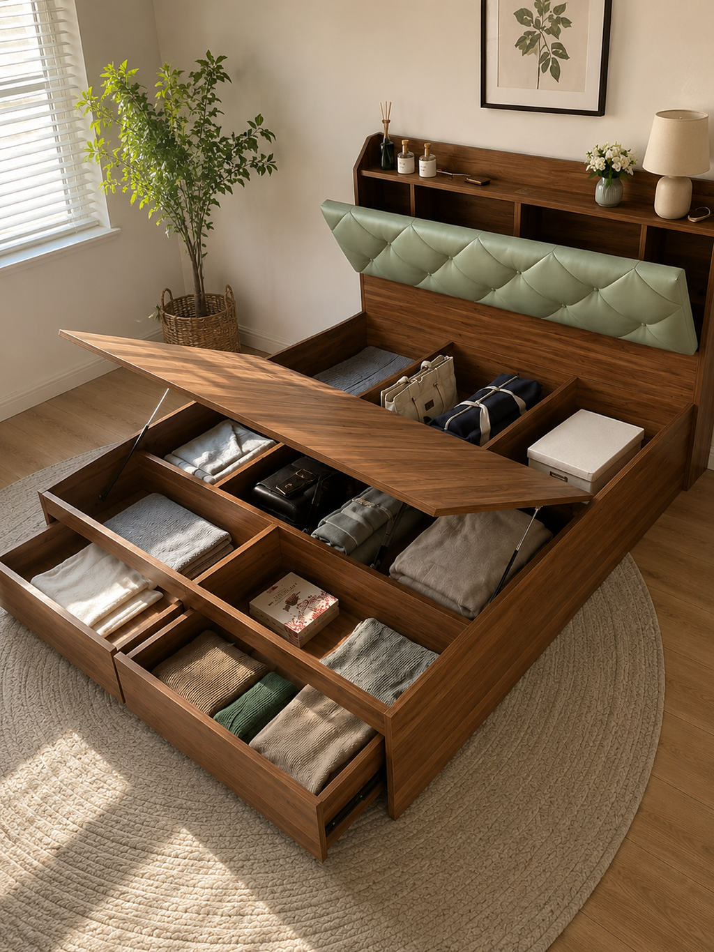 PHU™ – Storage Bed Frame