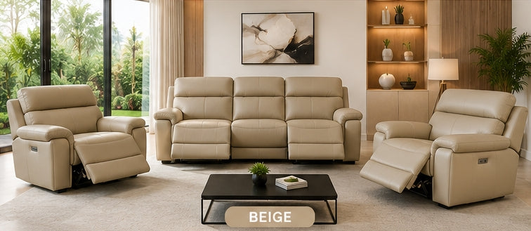 PHU™ – Leather Recliner Sofa