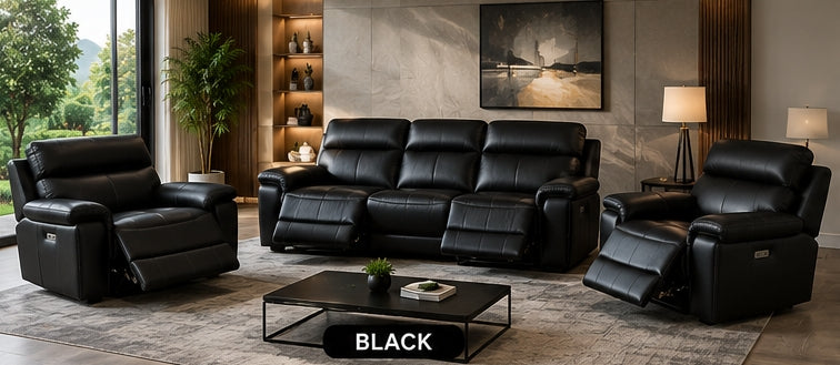 PHU™ – Leather Recliner Sofa
