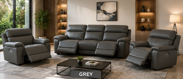 PHU™ – Leather Recliner Sofa