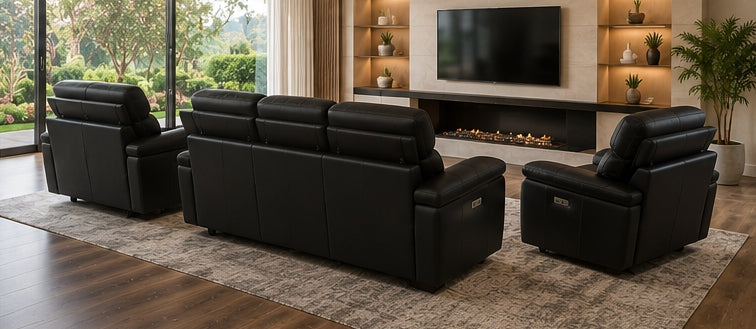 PHU™ – Leather Recliner Sofa